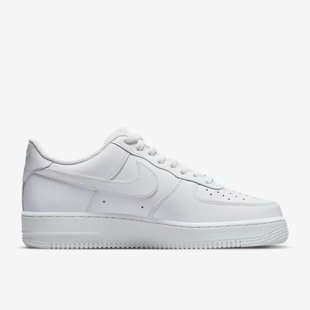 White Nike Air Force 1s